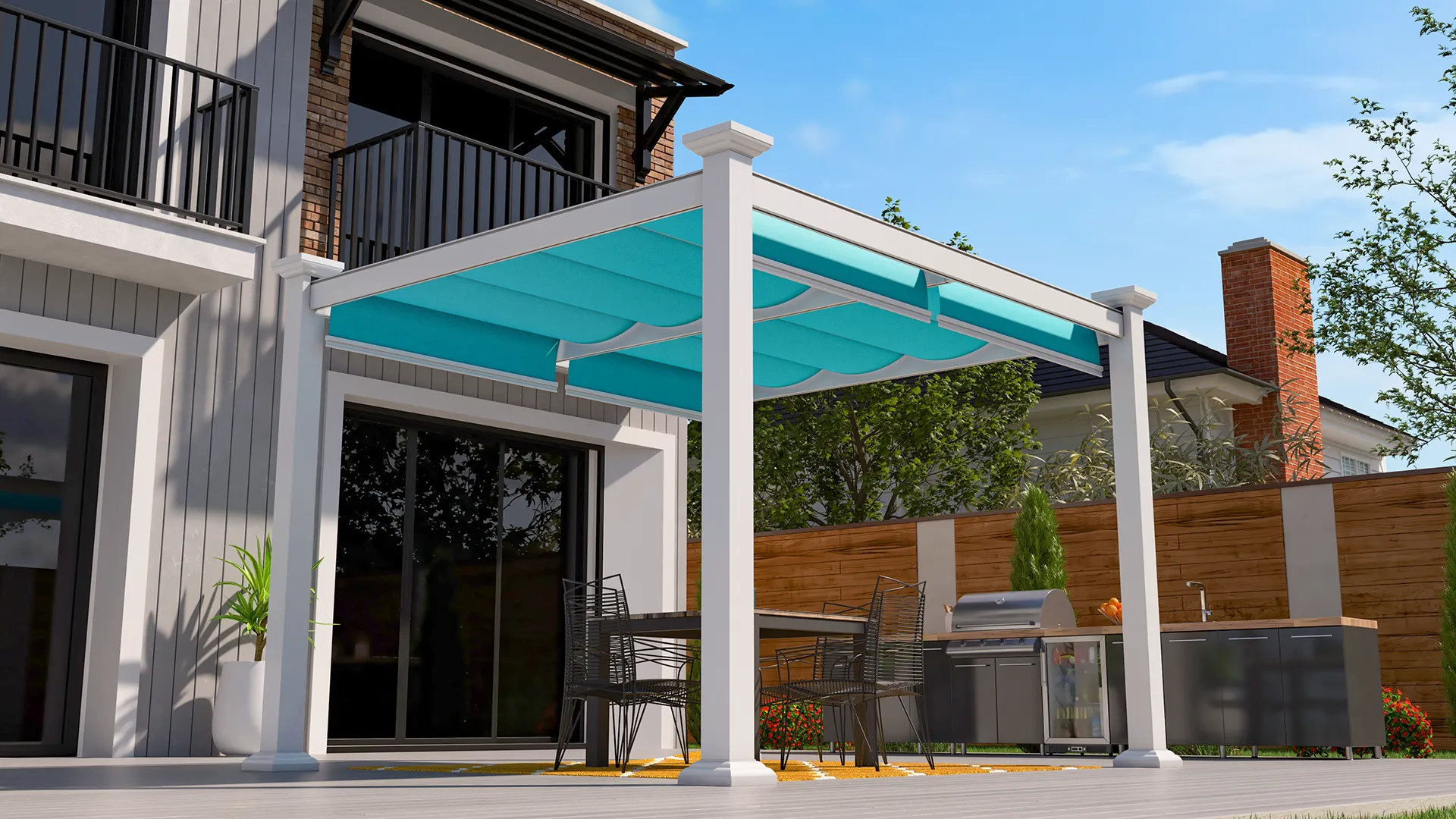 Featured image for “Structureworks Announces The Outlook Aluminum Patio Cover”As part of the acquisition of ShadeTree Cool Living, Structureworks has announced the Outlook Aluminum Patio Cover.336:full